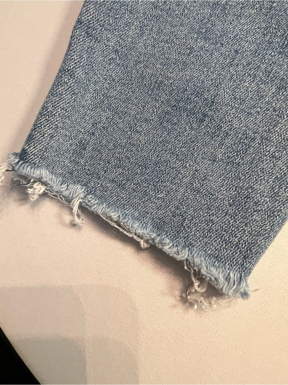 MOTHER High Waisted Looker Ankle Fray Jeans Au Revoir - Picture 8 of 8